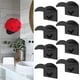 thumbnail image 4 of sombreros de montaje en pared Percheros de perforación en gorras de béisbol Organizador adhesivo de sujeción fuerte para , negro Macarena Ganchos para sombreros para pared, 4 of 7