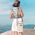 thumbnail image 3 of 1 Insulated Wine Tote Carrier - 2 Bottle Travel Padded Wine Cooler Bag With Handle And Adjustable Shoulder Strap, For Wine Lovers, 3 of 3