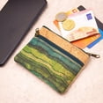thumbnail image 6 of Cork mini wallet Green pouch handmade, coin purse vegan wallet Eco Friendly Sustainable gift Lightweight Durable Waterproof, 6 of 6