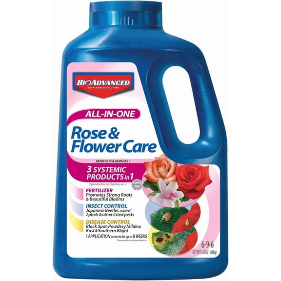 All-In-One Rose and Flower Care I, Granules, 4 lb