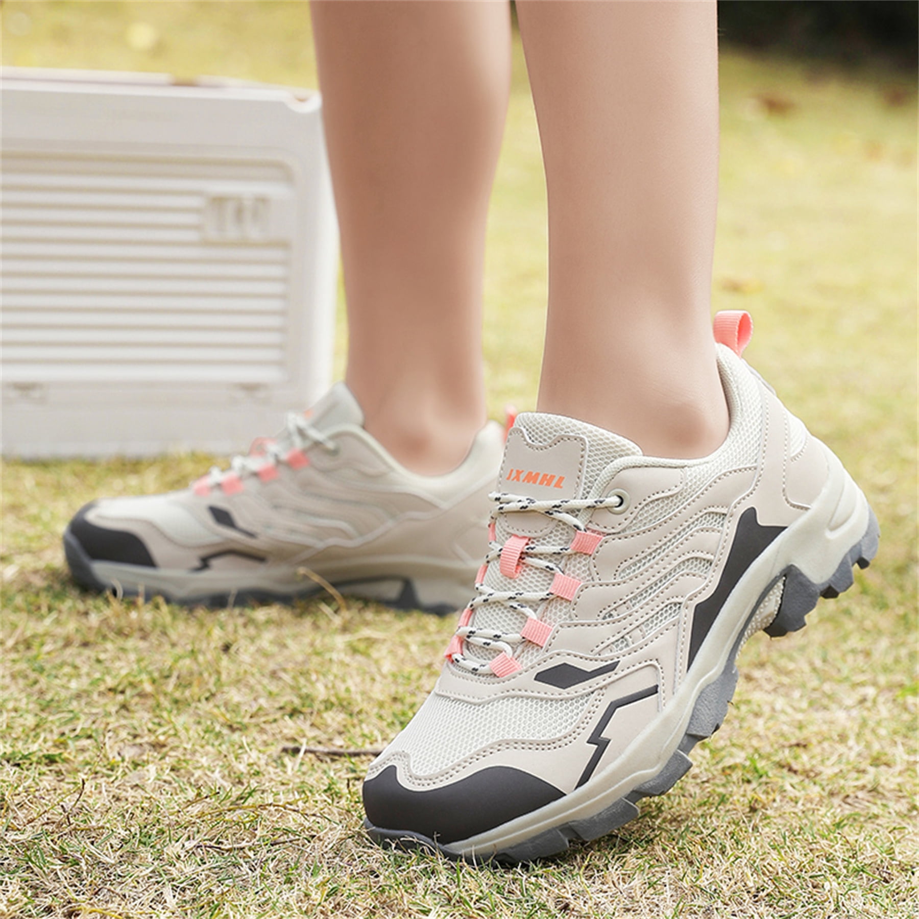 YOURDIARY Womens Mens Hiking Shoes Comfortable Breathable Anti-Slip Outdoor Sports Shoes