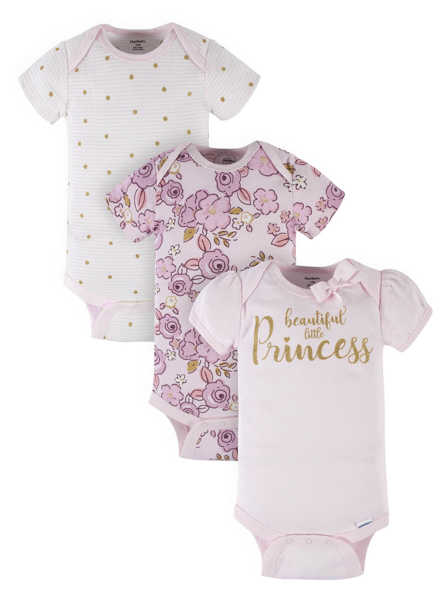 Gerber Baby Girl Clothes Gift, 14-Piece Outfit Set (Newborn – 3/6 Months)