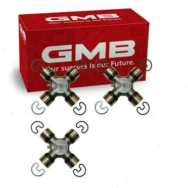 3 pc GMB Rear Shaft All Universal Joints compatible with Toyota Tundra 2007-2019