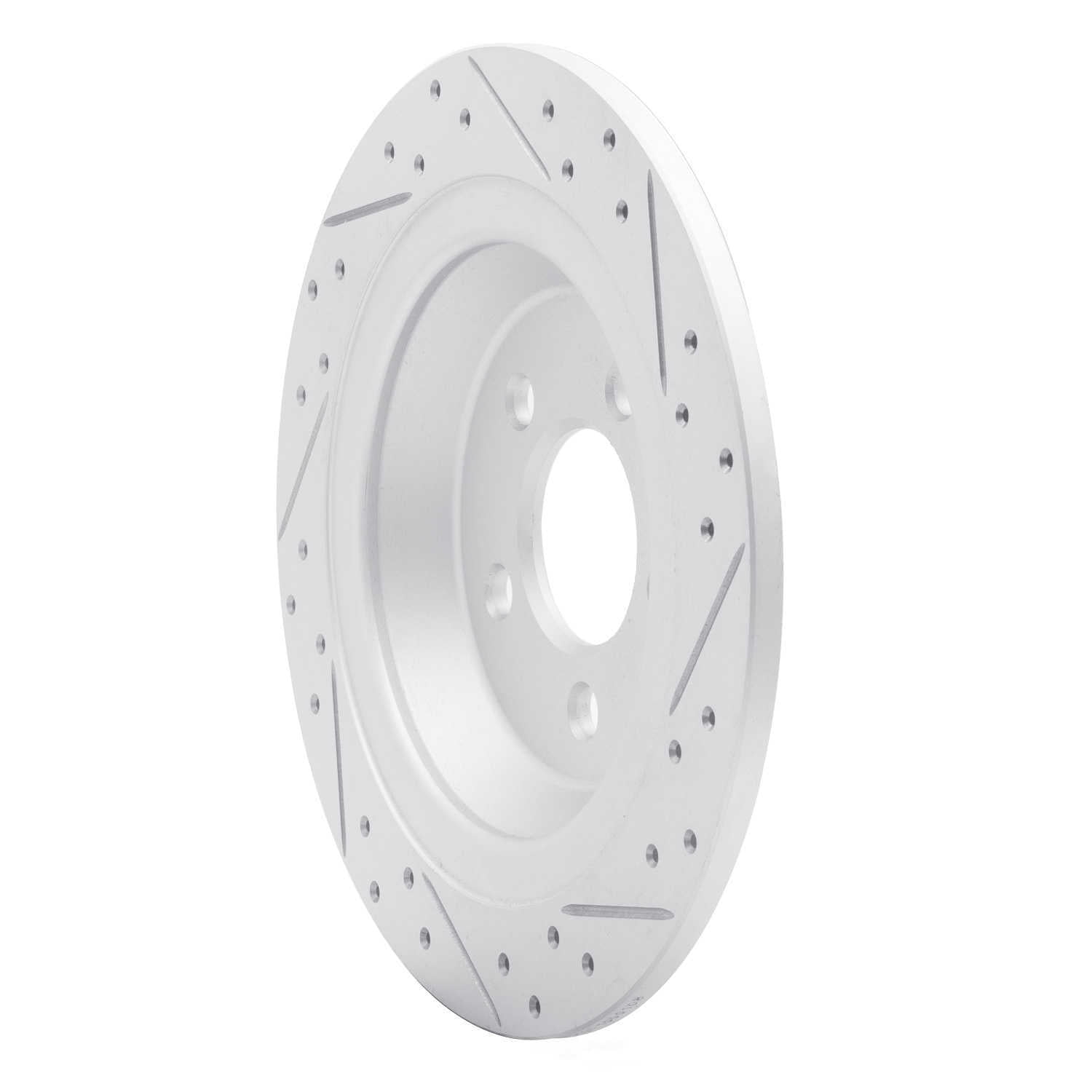 Dynamic Friction Company 830-54076L DFC Geoperformance Rotor - Drilled and Slotted
