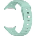 thumbnail image 4 of KOMI Compatible for Samsung Galaxy Watch 7 Ultra Band 47mm, for Galaxy Watch 7 Ultra, for Galaxy Watch 7 Ultra Bands, for Samsung Watch 7 Ultra, Adjustable Soft Breathable Silicone Strap Light Green, 4 of 5