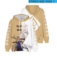 thumbnail image 3 of Game Hoodies Unisex Autumn Winter Fashion Tops Oversize Genshin Impact Sweatshirt Harajuku Japanese Streetwear, 3 of 3
