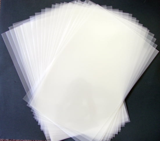 12 Flexible Lightweight 12x12x1/30 Translucent Polyethylene Plastic Stencil Sheet SIBE POLYMERS