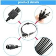 thumbnail image 2 of PwrON 4-Plug Tip Splitter 4-Way Power Cord Cable Replacement for CCTV Surveillance Security Cameras Cameras GW124CA GW12V5A GW12V7A GW128CA, 2 of 5