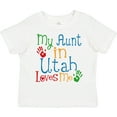 thumbnail image 3 of Inktastic My Aunt in Utah Loves Me Boys or Girls Toddler T-Shirt, 3 of 5