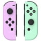thumbnail image 1 of Joy Pad para Controlador Nintendo Switch, Soporte Inalámbrico de Doble Vibración/función de Despertador/control de Movimiento Rosa/verde, 1 of 7