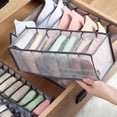 thumbnail image 4 of Fiudx Caja de Almacenamiento de Malla, Organizador Versátil de Ropa Interior, Divisor Plegable para Calcetines, Construcción de Nailon Resistente, Solución para Ahorrar Espacio, Ideal para Armarios d, 4 of 5