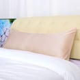thumbnail image 2 of Unique Bargains Silky Satin Body Pillow Cover Case, 20" x 72", Khaki, 2 of 2