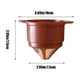 thumbnail image 3 of Filtro de Café de Metal, Bolsa de Filtro Fina, Portátil, de Acero Inoxidable, Perforador Manual, Sin Filtro de Papel, Antigoteo, Filtro Reutilizable, 3 of 6