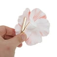 thumbnail image 4 of Unique Bargains 2 Pcs Hair Clip Grace Simulation Flower Duckbill Clip Orange, 4 of 5