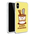 thumbnail image 1 of Ramen Powered Noodle Soup Chopsticks Protective Slim Fit Hybrid Rubber Bumper Case Fits Apple iPhone X, 1 of 3