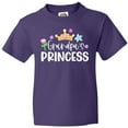 thumbnail image 3 of Inktastic Grandpa's Princess Crown and Flowers Youth T-Shirt, 3 of 5