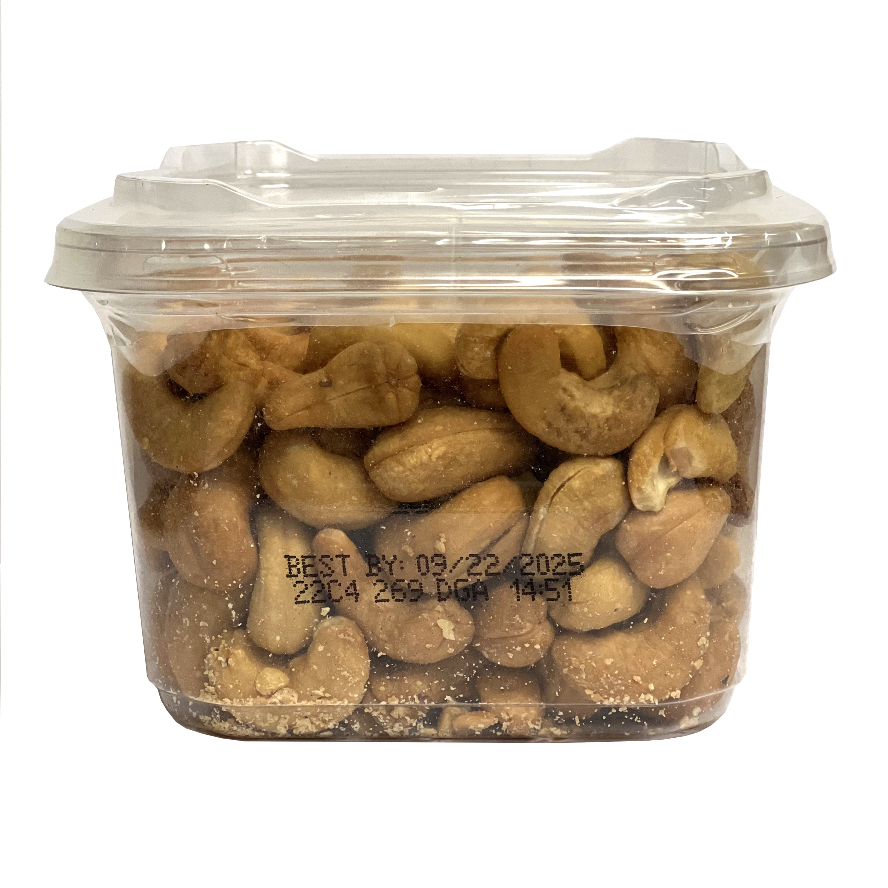 (2 pack) Marketside Roasted Unsalted Jumbo Whole Cashews, 10 oz