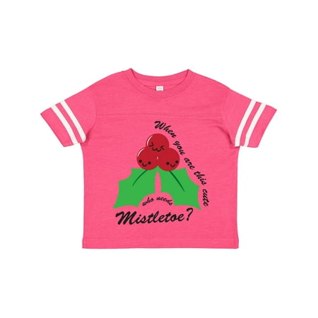 

Inktastic Mistletoe Gift Toddler Boy or Toddler Girl T-Shirt