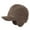 Khaki, variant on FhsagQ Hats Mens Hats Fashion Fedora Wide Brim Women's Soft Monochrome Single Braid Hat Pin Baotou Hat Hats for Men Flat Brim Cool Winter Hats for Women Cold Weather Fashion White One Size