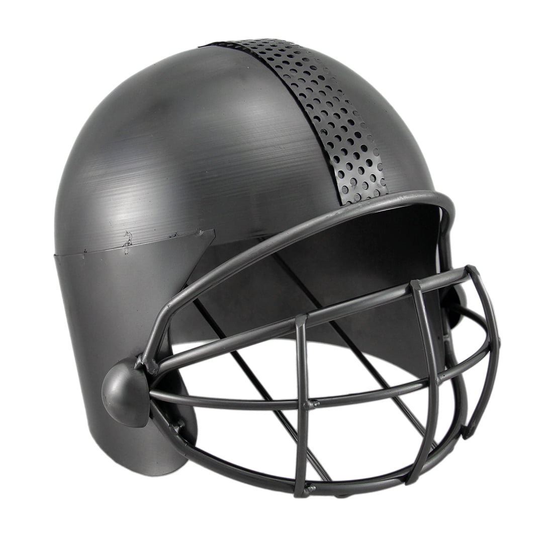 Football Helmet Holder Single Bottle Metal Tabletop Wine Display