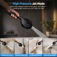 thumbnail image 6 of Ophanie 14-inch Coverage High Pressure Rain Shower Head Combo with Magnetic Handheld Shower Heads, Wide Rainfall & 8 Modes Showerhead, Dual Anti-Clog Nozzles for Ultimate Experience, Black, 6 of 9