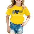 thumbnail image 5 of YUEHUA Hanukkah Shirt for Girl Candles T-Shirt Jewish Menorah Chanukah Short Sleeves Tee Tops, 5 of 5