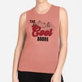 thumbnail image 2 of Mountains the Cool Mom Women's Muscle Tank Large Desert Pink, 2 of 5