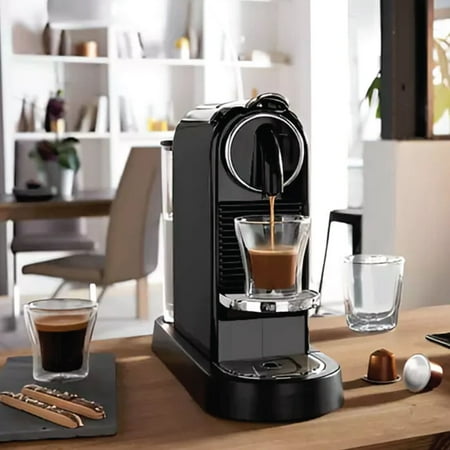 Nespresso - CitiZ Espresso Machine by De'Longhi - Limousine Black