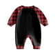 thumbnail image 5 of Conjuntos de pijamas navideños familiares a juego Grinch 2024, pijama de Grinch con parte superior y pantalones de pijama a cuadros, pijama de Grinch para niños y adultos para la familia, 3 Meses, 5 of 5