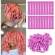 thumbnail image 1 of wonima02 20pcs Women's Perm Rods Set for Natural Hair: 2 Sizes Cold Wave Hair Rollers for Curling and Styling All Hair Lengths - DIY Hairdressing Tools (Purple), 1 of 1