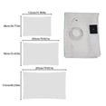 thumbnail image 4 of Cozeii Small Size Grounding Sheet 68x132cm,10% Silver Fiber & 90% Organic Cotton Blend, 9Ω Resistor Safe Static-Reduction | Wellness Bedding Accessory​, 4 of 9