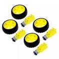 thumbnail image 1 of Pièces Innovantes pour Robot Diy Roues et Moteurs Compatibles avec Arduino, 1 of 8