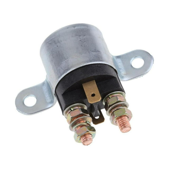 Decodeary Reliable Car Relay With High Cranking Power Easy To Install And Fitment Black 75mm*60mm 1Set