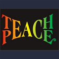 thumbnail image 3 of CafePress - Teach Peace - Kids Hooded Sweatshirt, Classic Hoodie, 3 of 4