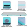 thumbnail image 4 of CHAMPIONPLUS Air Track 10ft Mint Green Inflatable Tumble Track Gymnastics Tumbling Mat for Home Yoga, 4 of 8