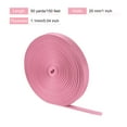 thumbnail image 2 of Flat Nylon Webbing Strap 1 Inch 50 Yards Pink for Backpack, Luggage-rack, 2 of 7