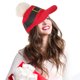 thumbnail image 5 of Gorra de Navidad Disfraz de Navidad Gorra de béisbol Sombrero con Bola de Felpa para niños niñas Mujeres Hombres, 5 of 5