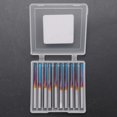 thumbnail image 5 of 10Pcs 3.175 Shank Blue Coated Straight End Mill 2 Flute Carbide Milling Cutter for Wood MDF Plastic CNC Engraving Bit, 5 of 5