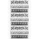 thumbnail image 1 of Lot de 9 dossiers de gaufrage en plastique, modèle concave-convexe en relief, pour cartes, scrapbooking, 1 of 4