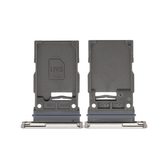 Replacement Single Sim Card Tray Compatible With Samsung Galaxy S23 5G / S23 Plus 5G (Cream)