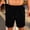 Black, variant on IROINNID Men's Lightweight Quick Dry Breathable Mesh Athletic Shorts with Zippered Pockets Drawstring Elastic Waist for Gym Running Outdoor Sports Training