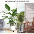 thumbnail image 5 of 2pcs Plant Caddy with Wheels, 13.4" Plant Stand Heavy Duty Plant Dolly with Water Container Loading Capacity 110 lbs, 5 of 7