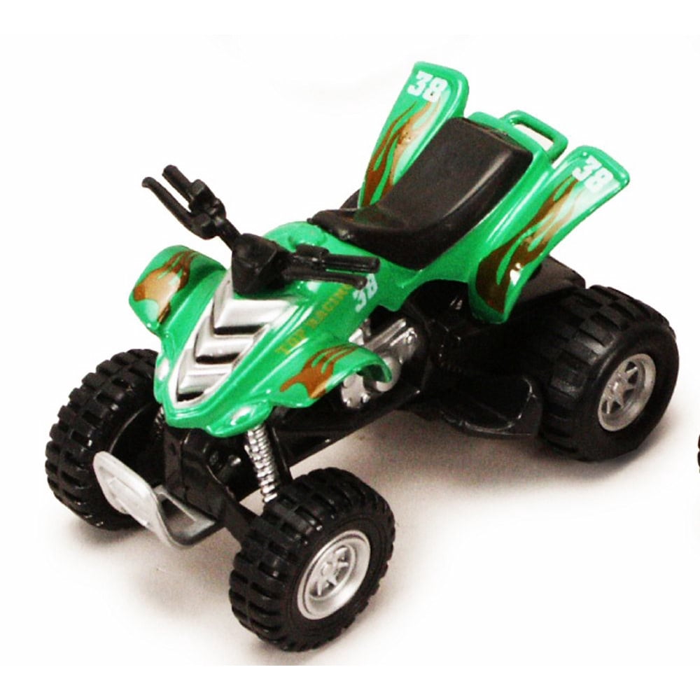 Sport ATV, Green Showcasts 9907/8D 4.25 Inch Scale Diecast Model