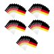 thumbnail image 1 of 50 piezas de banderas de mano decorativas, banderas impresas a una sola cara en palo, banderas pequeñas para Alemania, 1 of 8