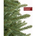 thumbnail image 5 of AMERZEST 4.5ft Pre-lit Premium Blue Fir Artificial Christmas Tree with 300 Clear Lights, Full Hinged Blue Spruce Xmas Tree, 5 of 7
