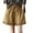 Yellow, variant on Sngxgn Women's Pleated High Waist Straight Leg Knee Length Shorts with Pocket(Yellow,M)