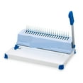 thumbnail image 2 of A4 SIZE Comb-type Binding Machine 230 Manual Rubber Ring Clamp Dual-use Machine 21 Hole File Punch Binding Machine 1pc ,Easy to Use, 2 of 5