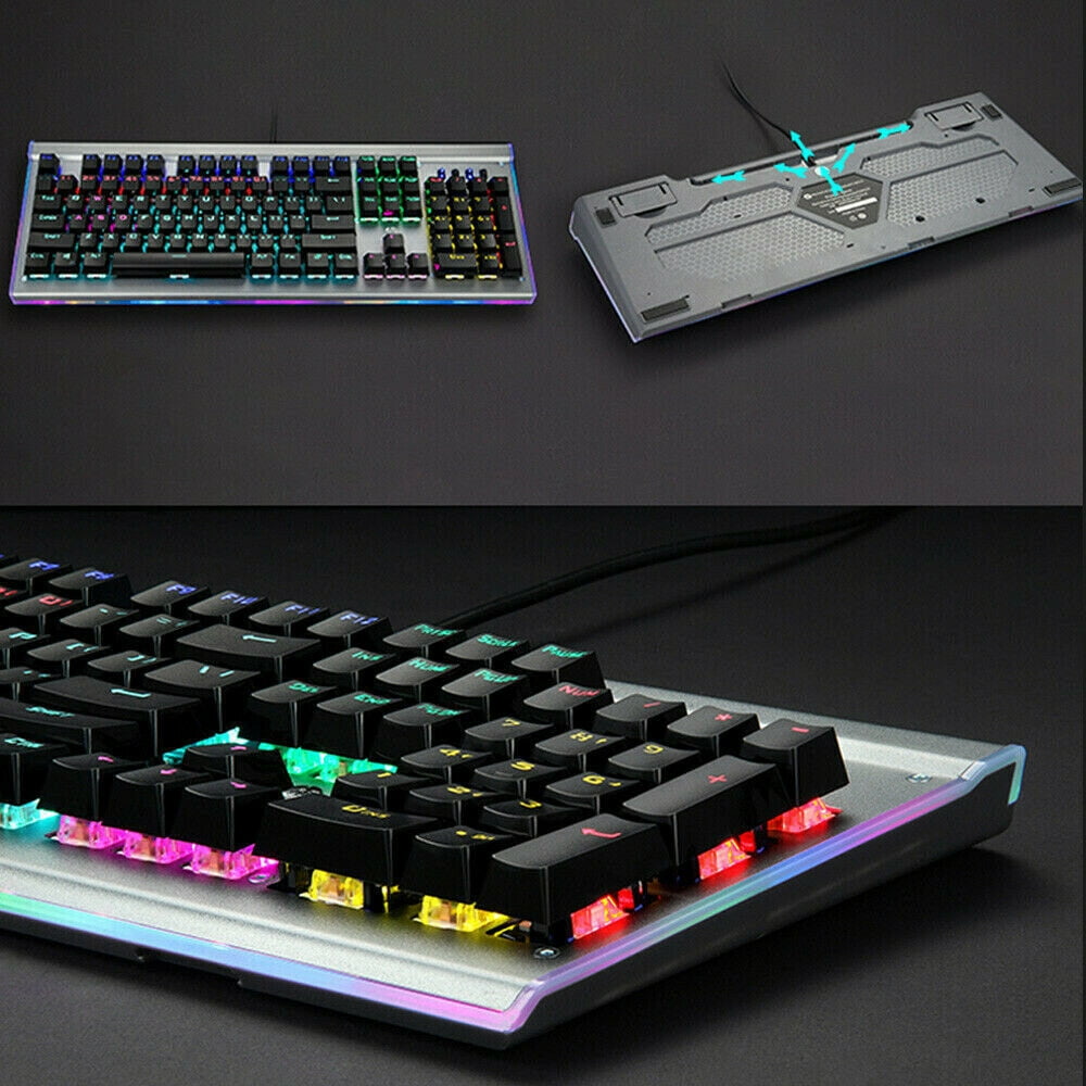 HP GK520 Wired Mechanical Gaming Keyboard, Backlit