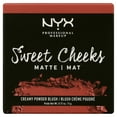 thumbnail image 2 of NYX Professional Makeup Sweet Cheeks Matte Blush, Bang Bang, 2 of 8