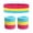 AB176 Hot Pink, variant on Tisuna Headbands Set For Women Men, Moisture-Wicking Stretchy 1 Headbands With 2 Wristbands Color Block Matching Set For Sport Workout